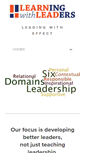 Mobile Screenshot of learningwithleaders.com