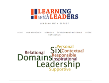 Tablet Screenshot of learningwithleaders.com